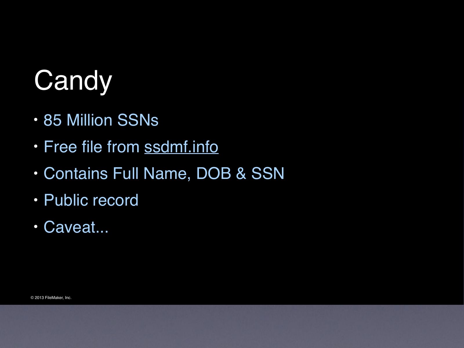 Slide 48: Candy