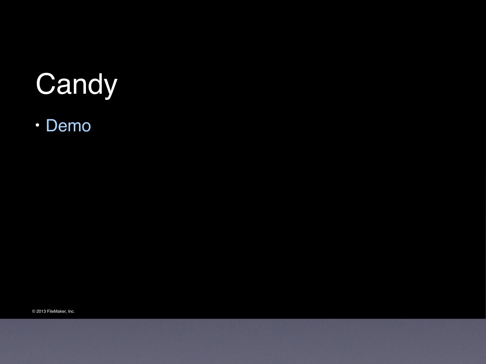 Slide 49: Candy