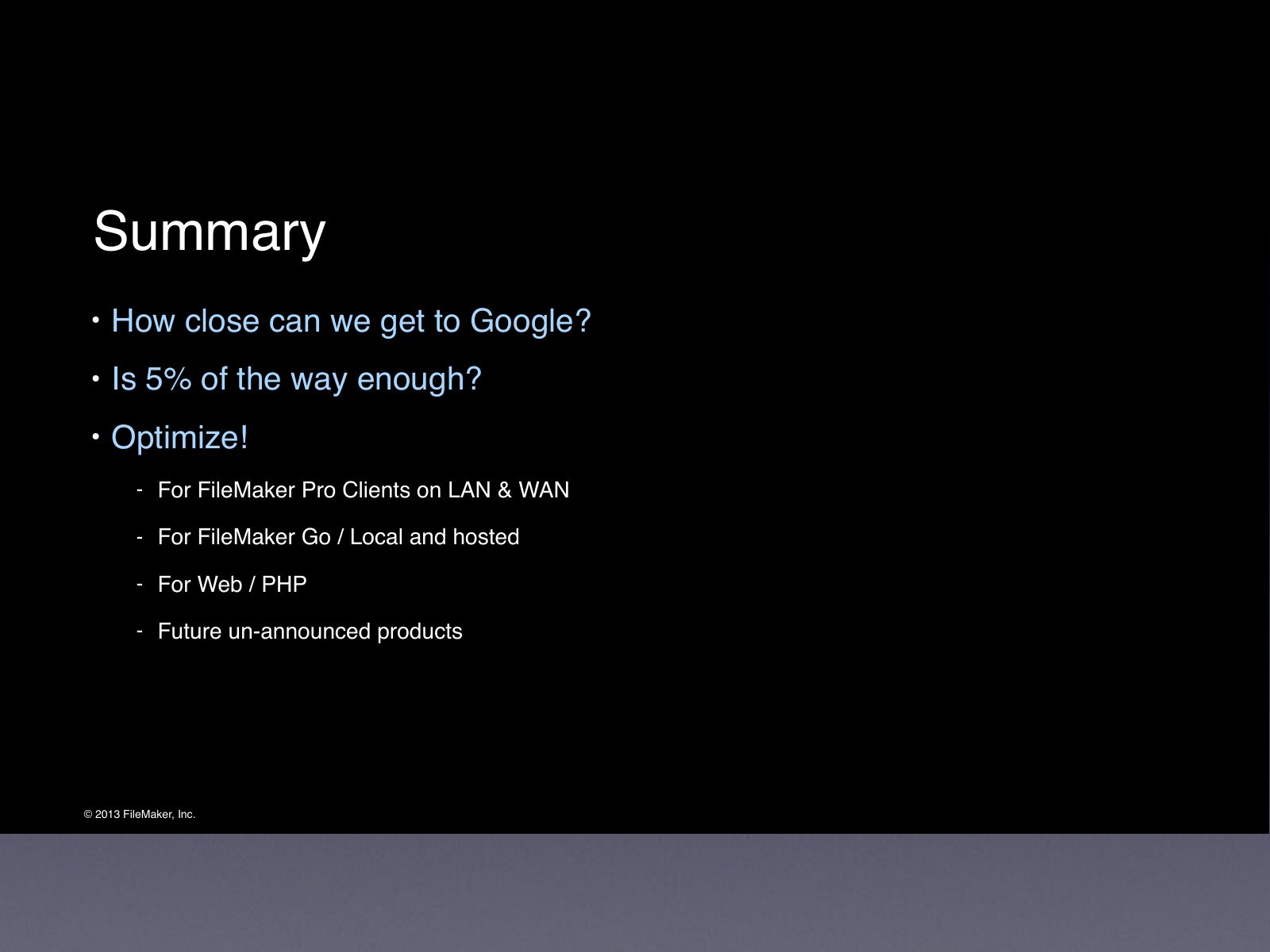 Slide 54: Summary