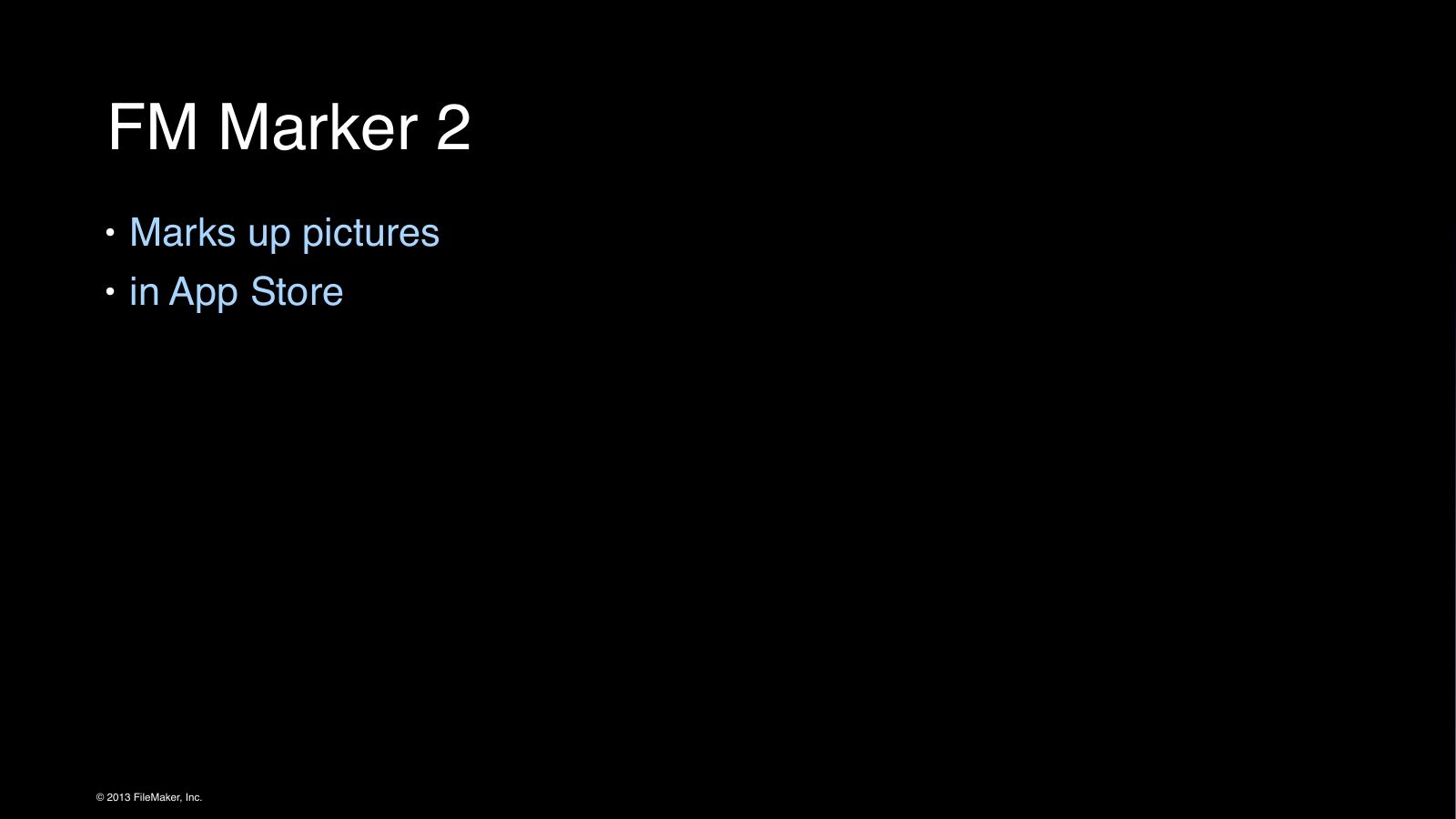 Slide 21: FM Marker 2