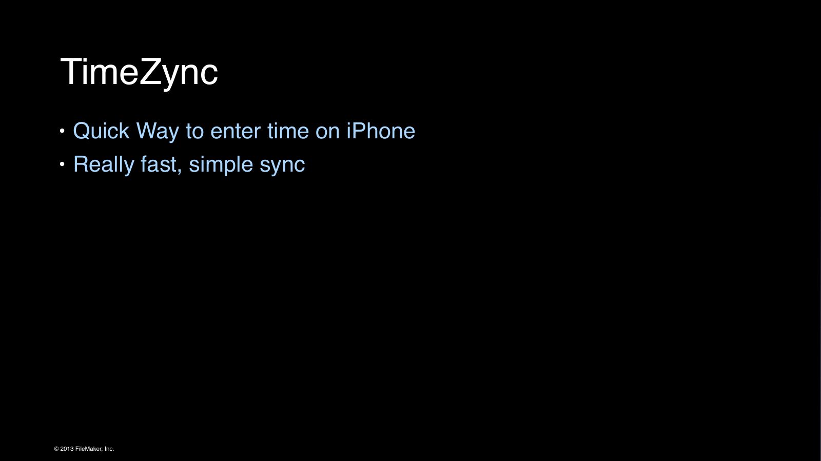 Slide 22: TimeZync