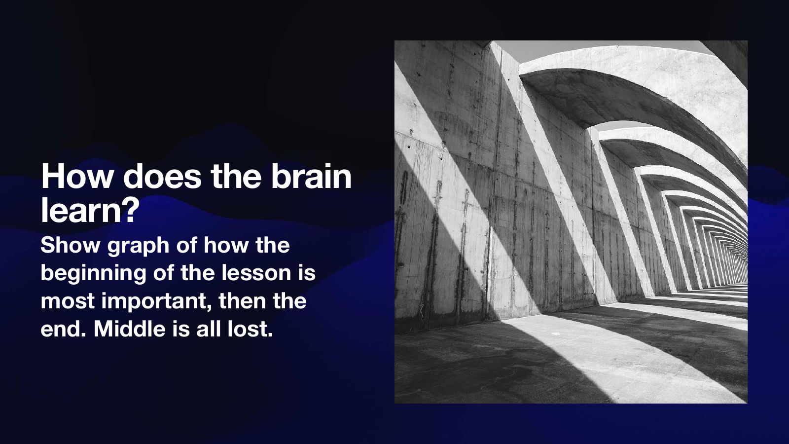 Slide 10: How does the brain learn?