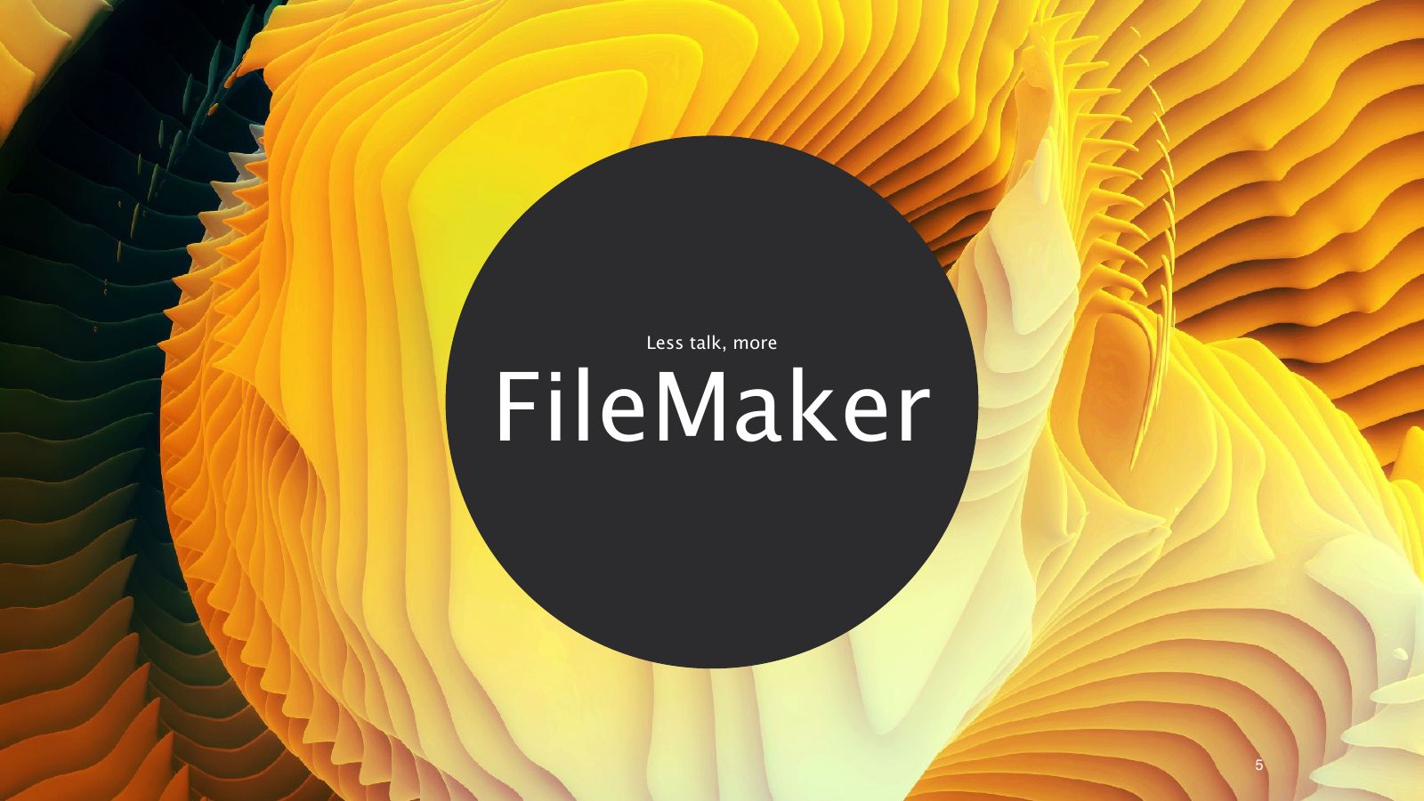 Slide 5: FileMaker