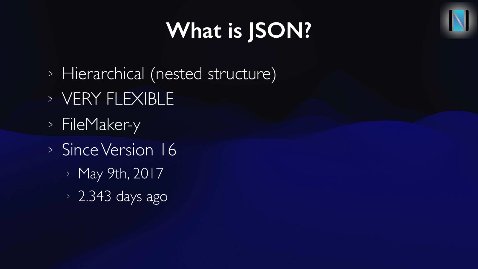 Slide 10: What is JSON?