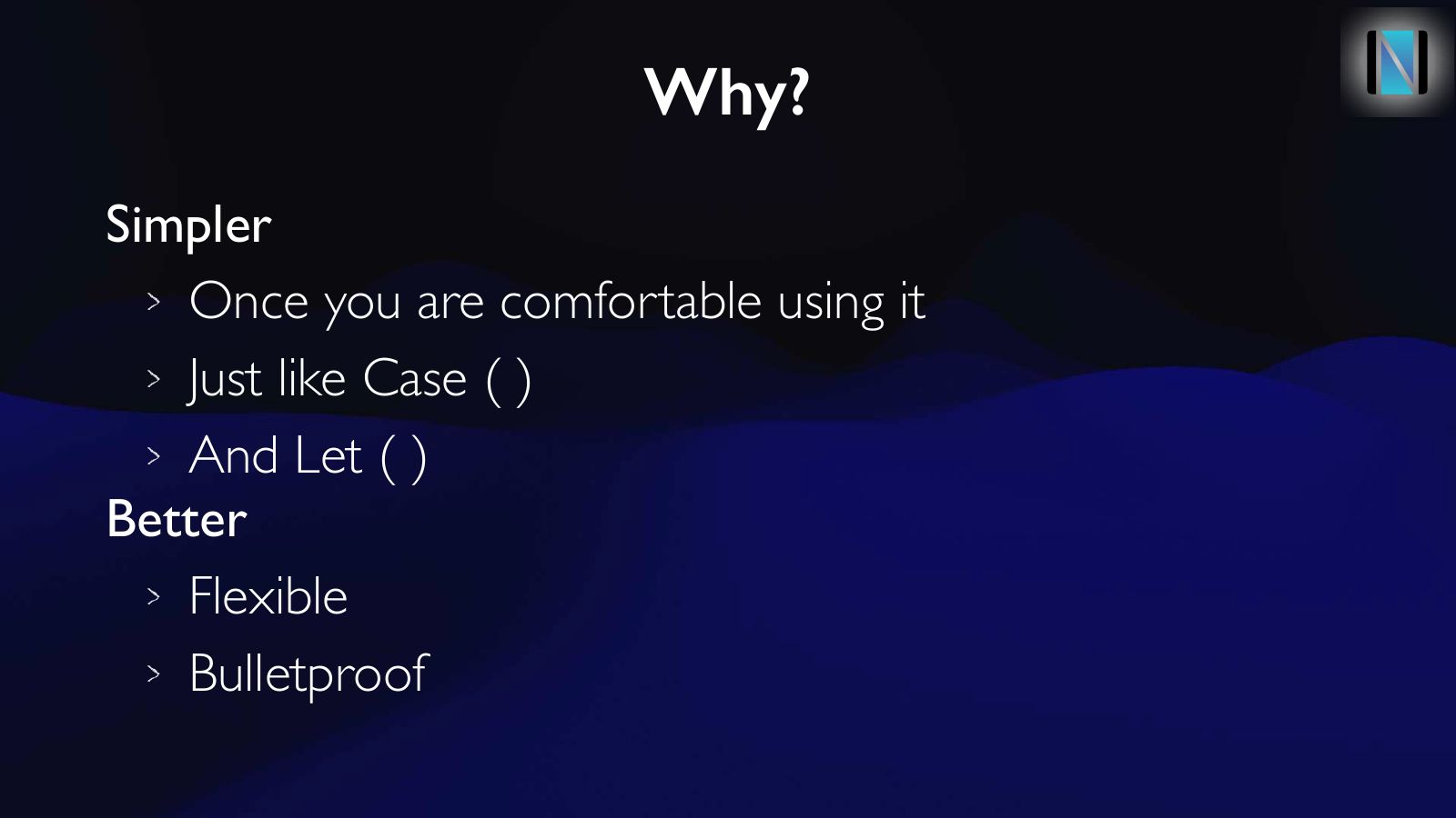Slide 11: Why?