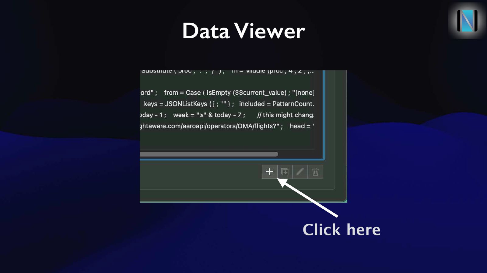 Slide 23: Data Viewer