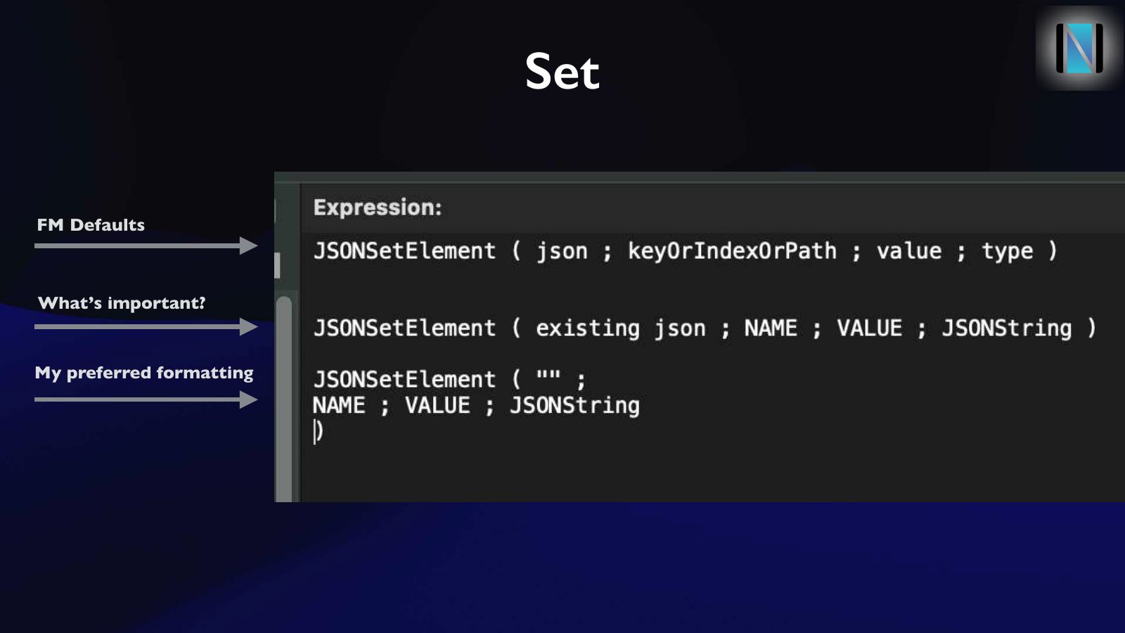 Slide 24: Set