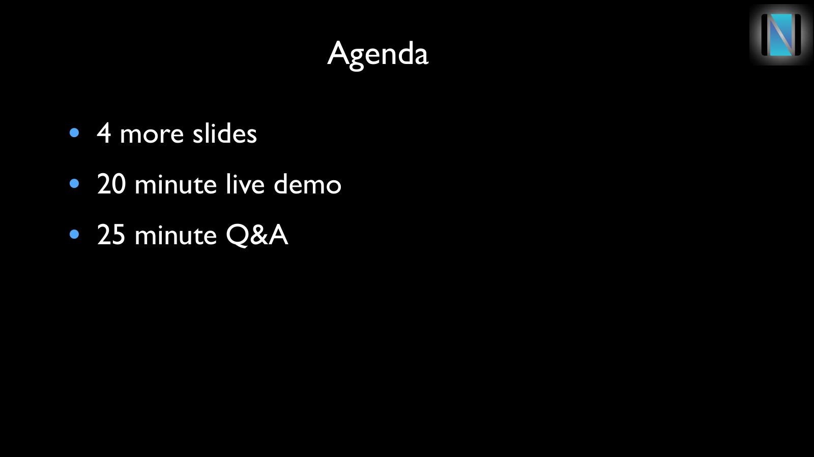 Slide 3: Agenda