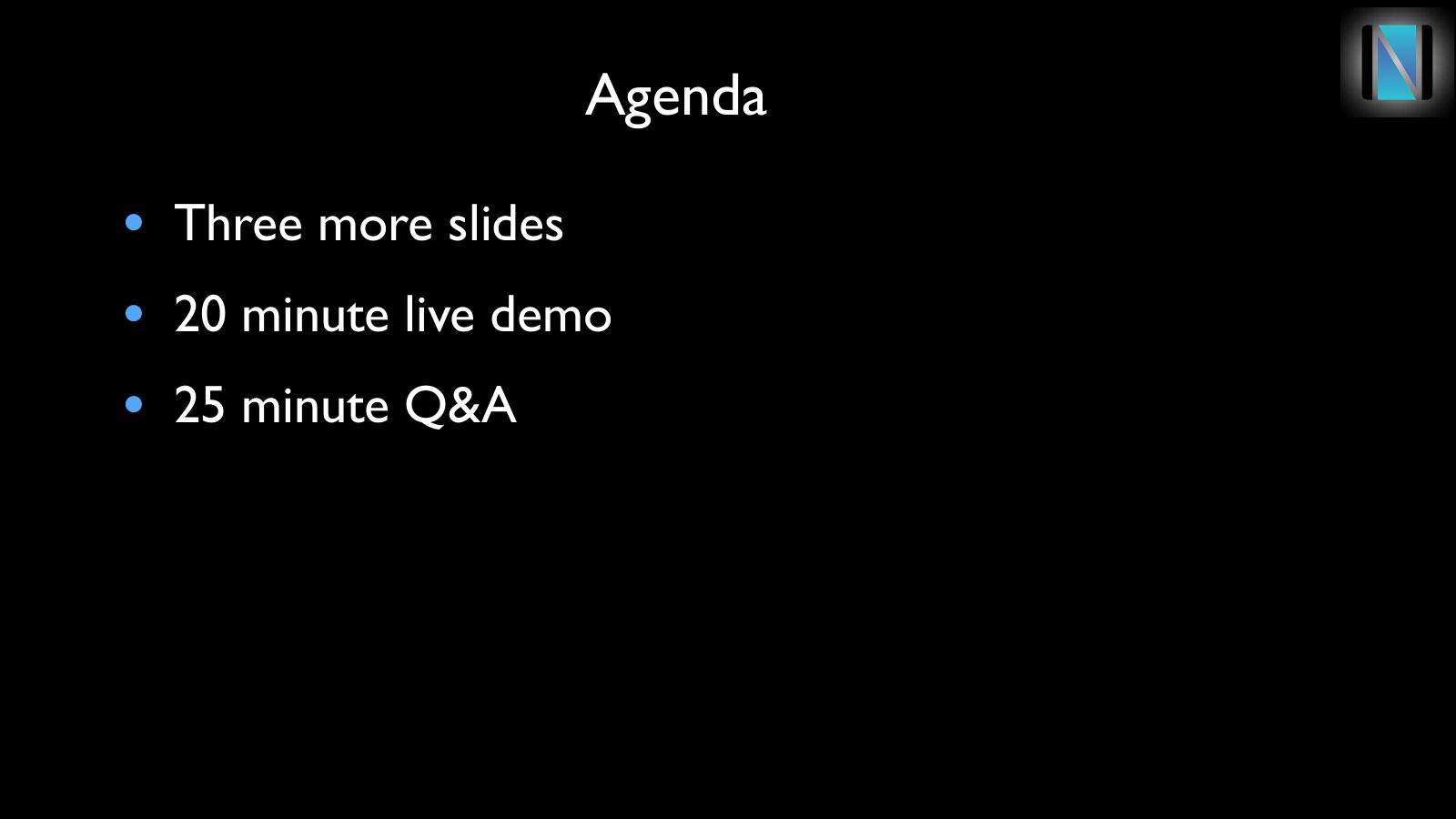 Slide 3: Agenda