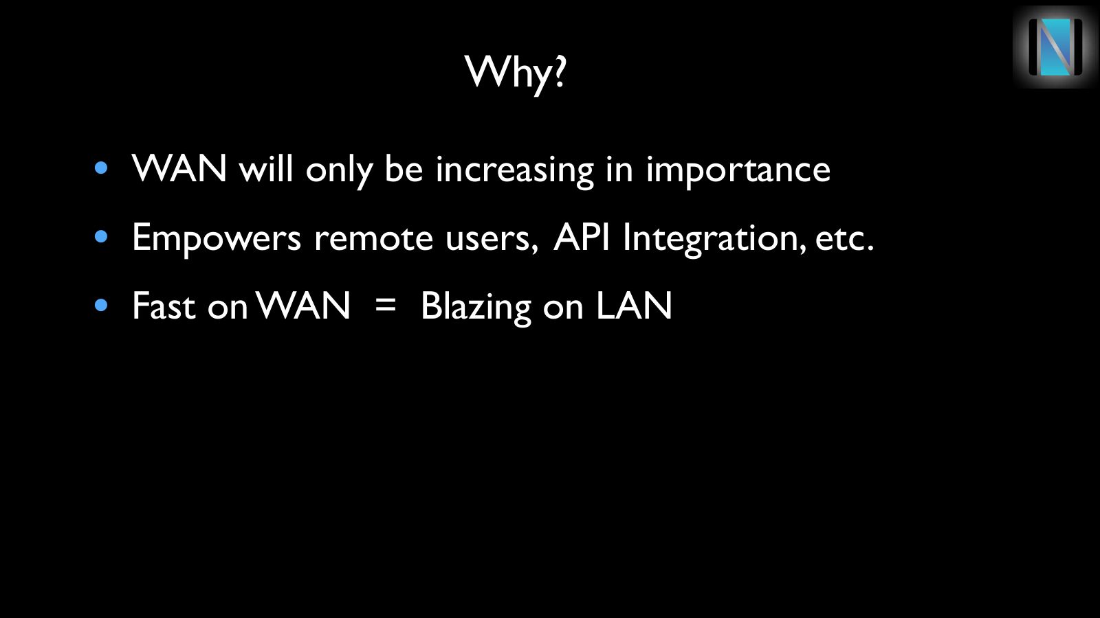 Slide 4: Why?