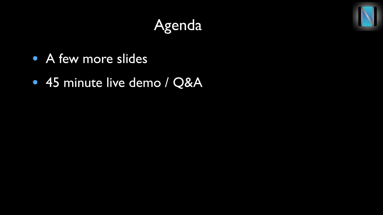 Slide 4: Agenda