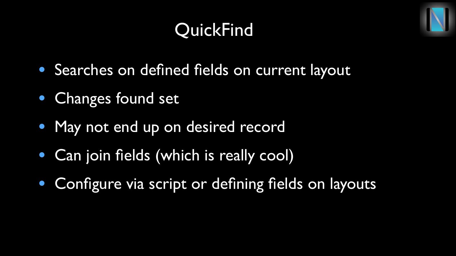 Slide 5: QuickFind