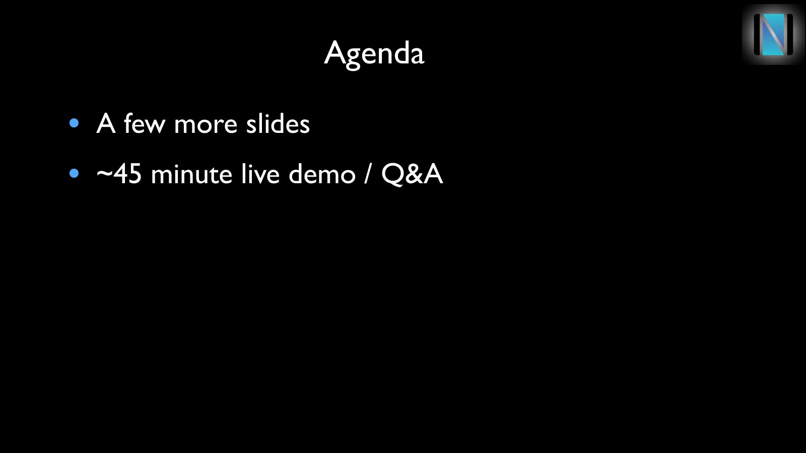 Slide 4: Agenda