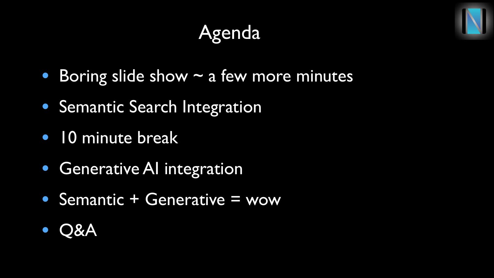 Slide 4: Agenda