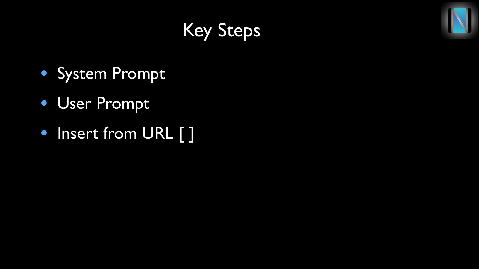 Slide 22: Key Steps