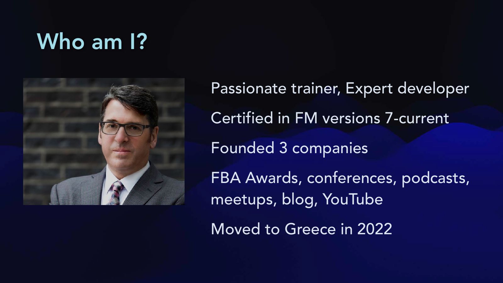 Slide 2: Who am I?