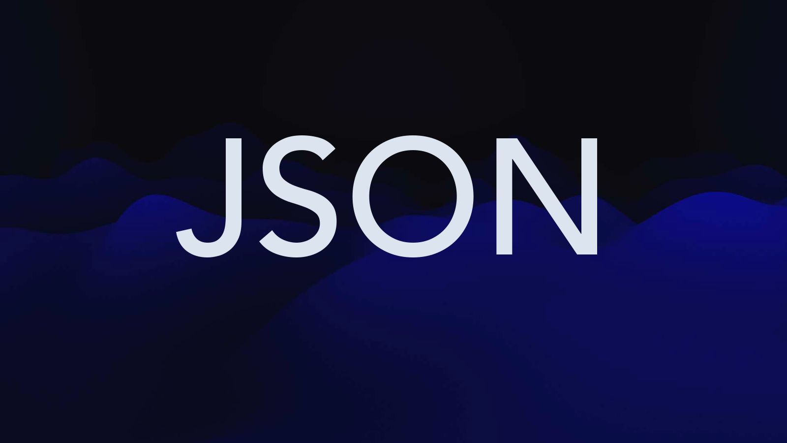 Slide 9: JSON