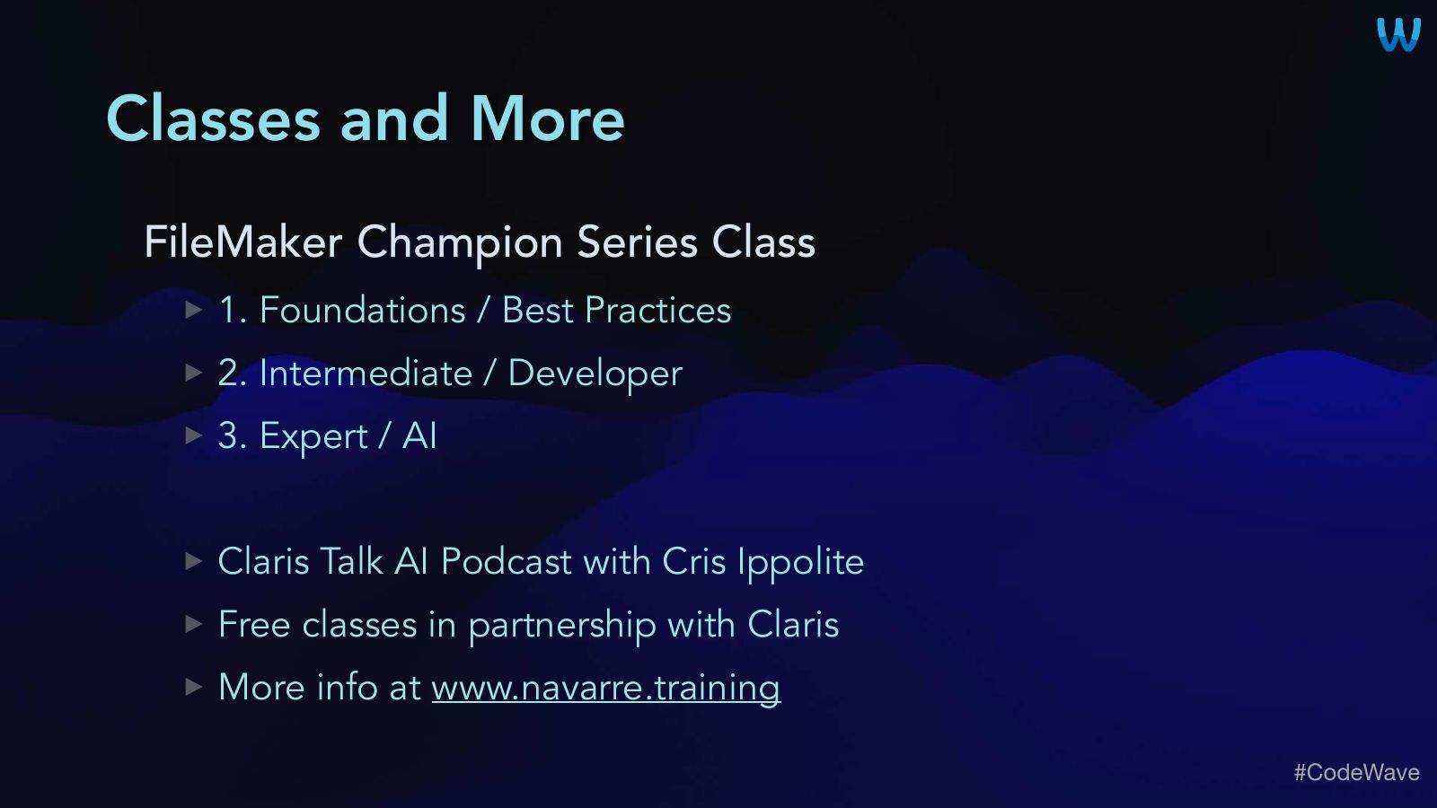 Slide 3: Classes and More