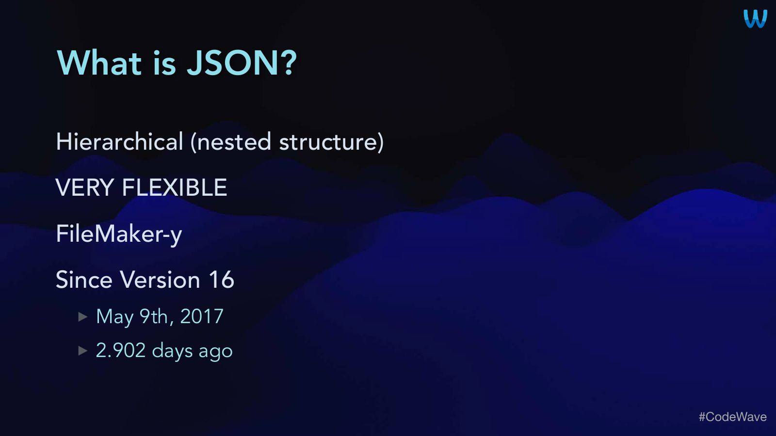 Slide 11: What is JSON?