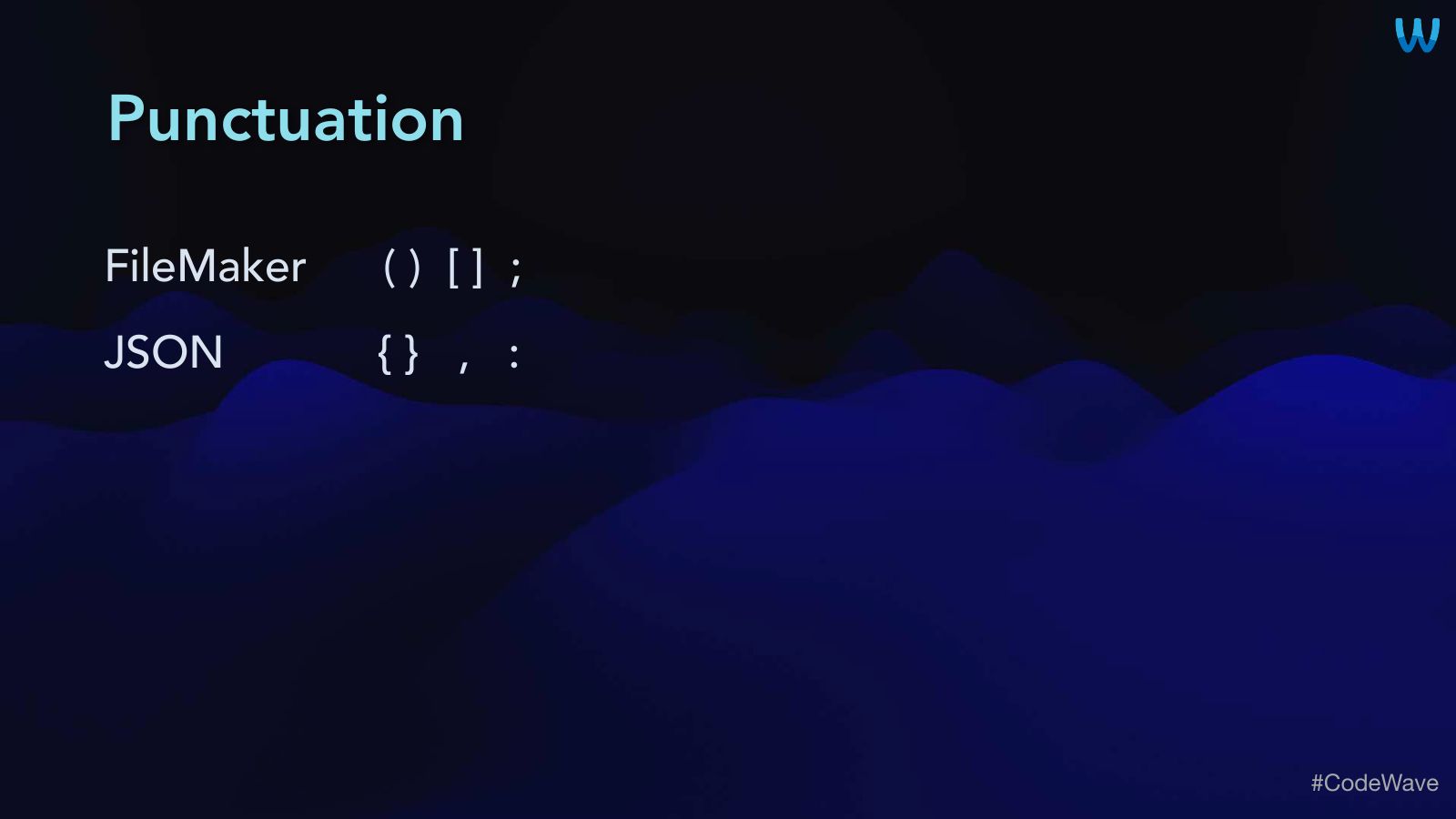 Slide 17: Punctuation