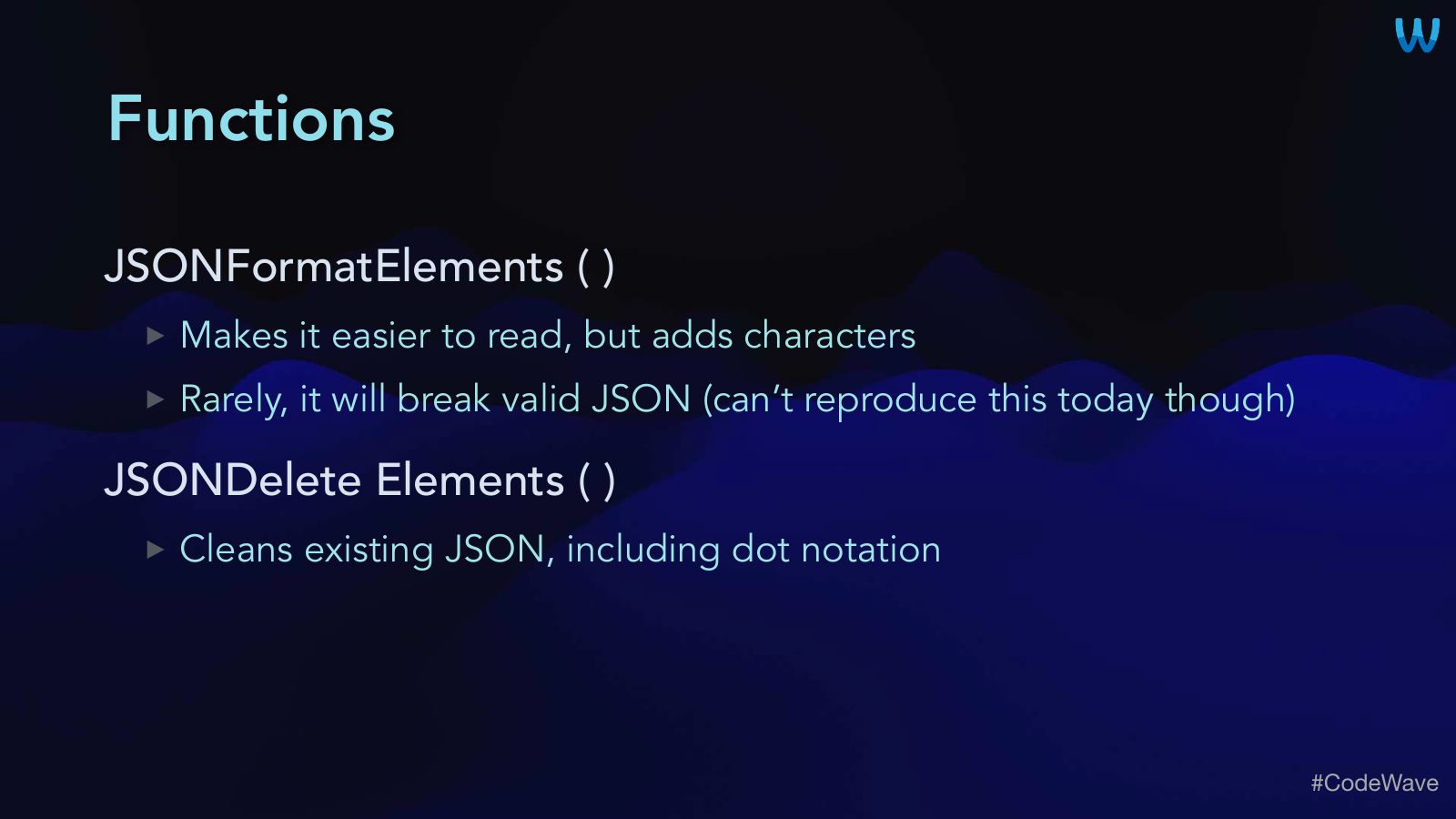 Slide 19: Functions