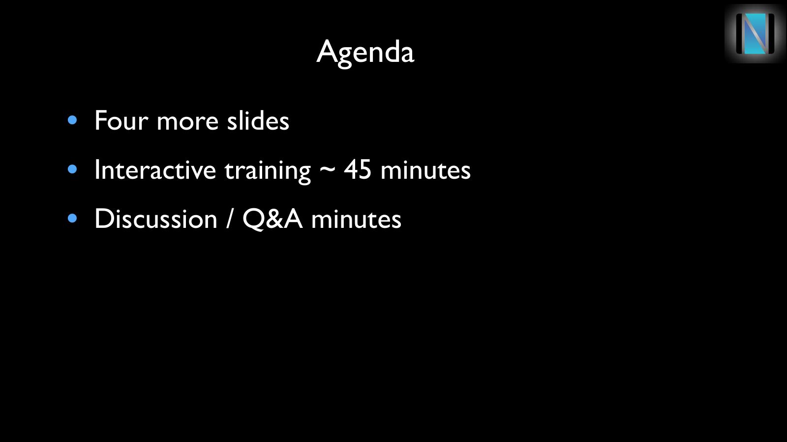 Slide 5: Agenda