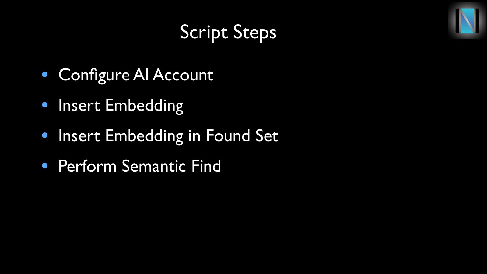 Slide 8: Script Steps
