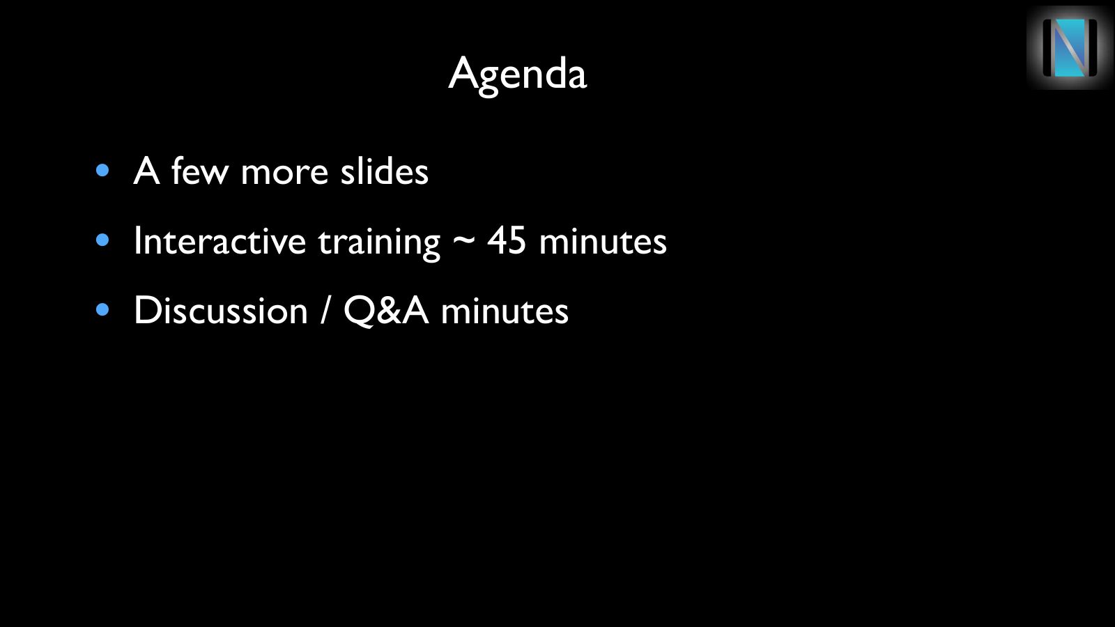 Slide 6: Agenda