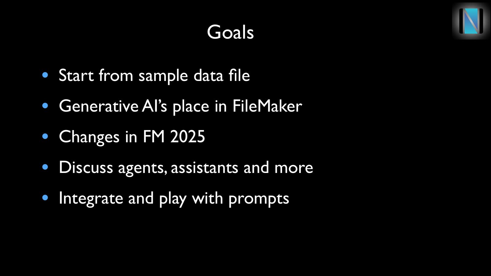 Slide 7: Goals