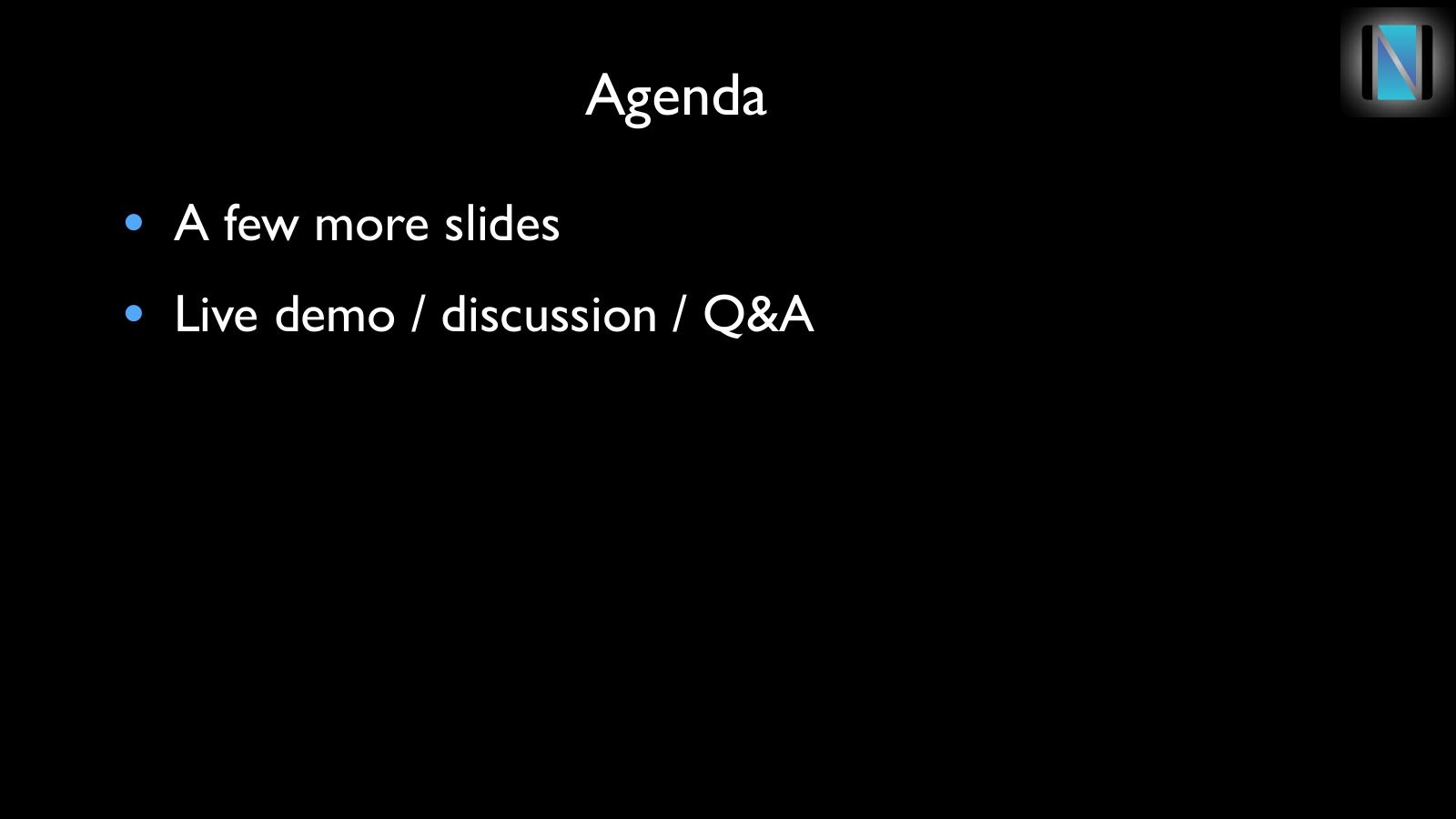 Slide 4: Agenda