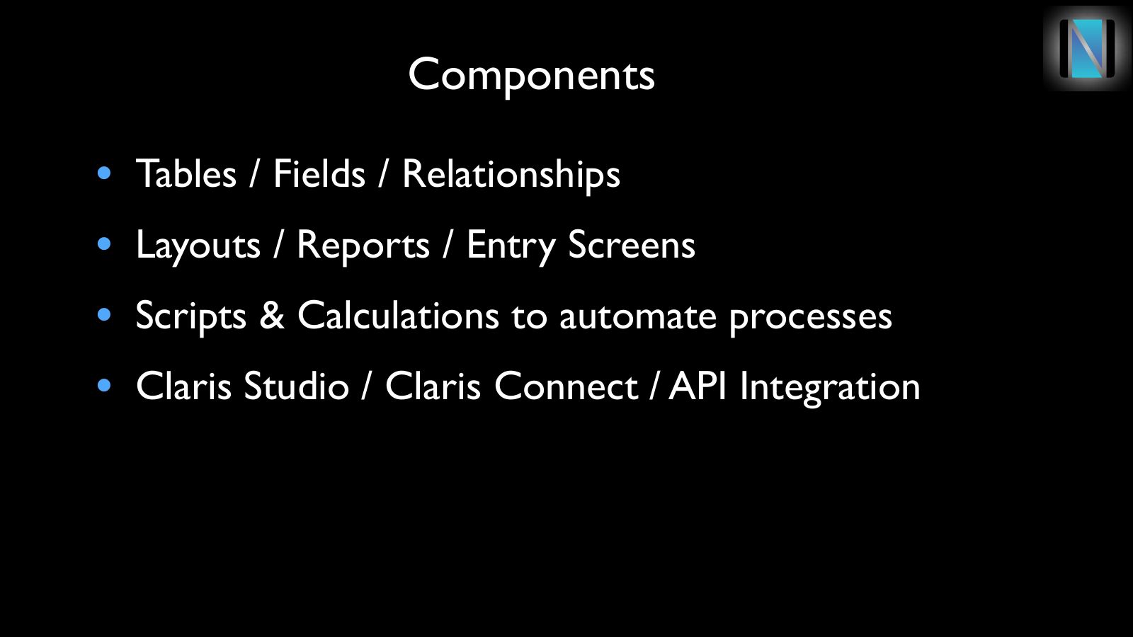 Slide 5: Components
