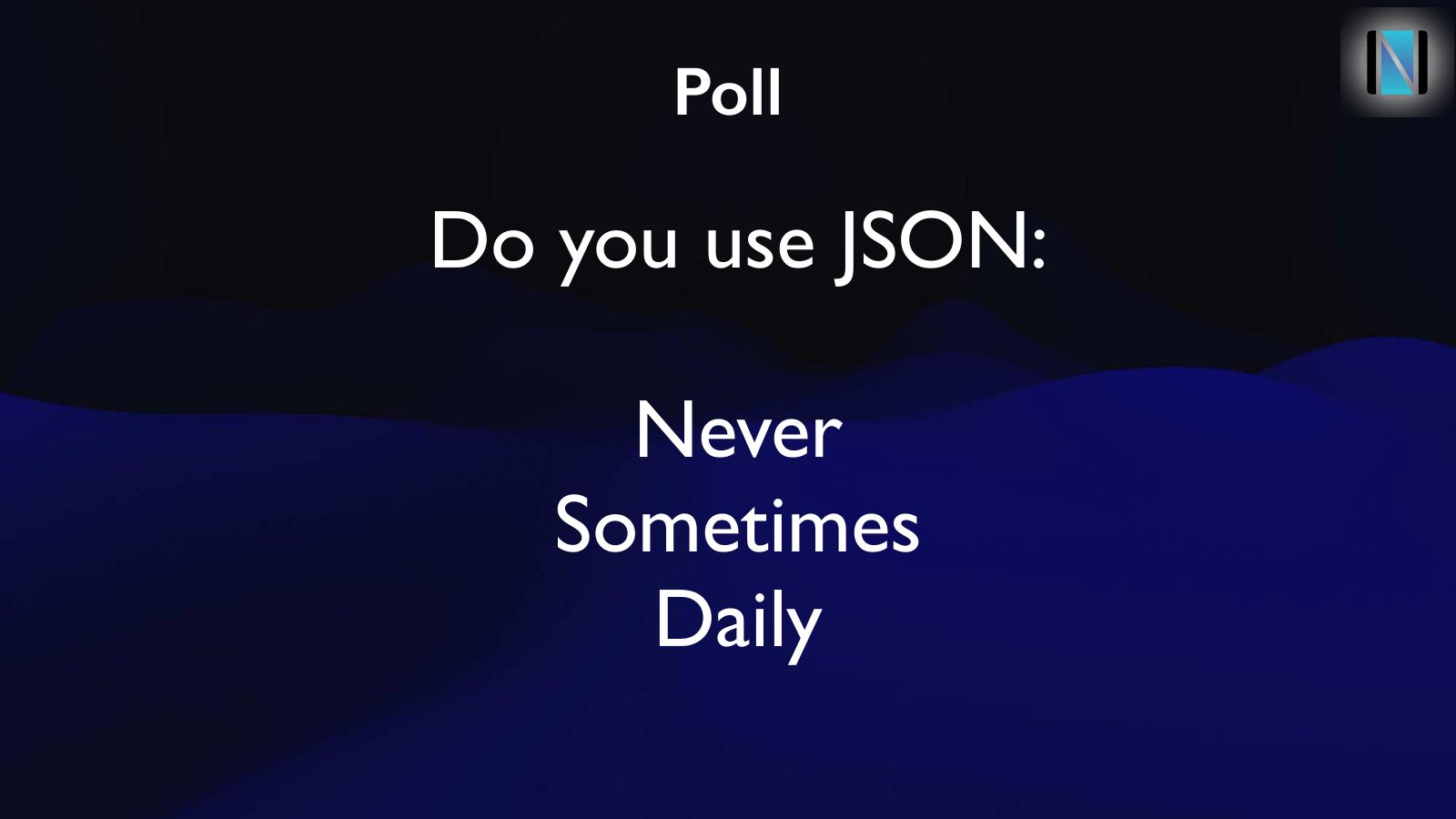Slide 8: Poll