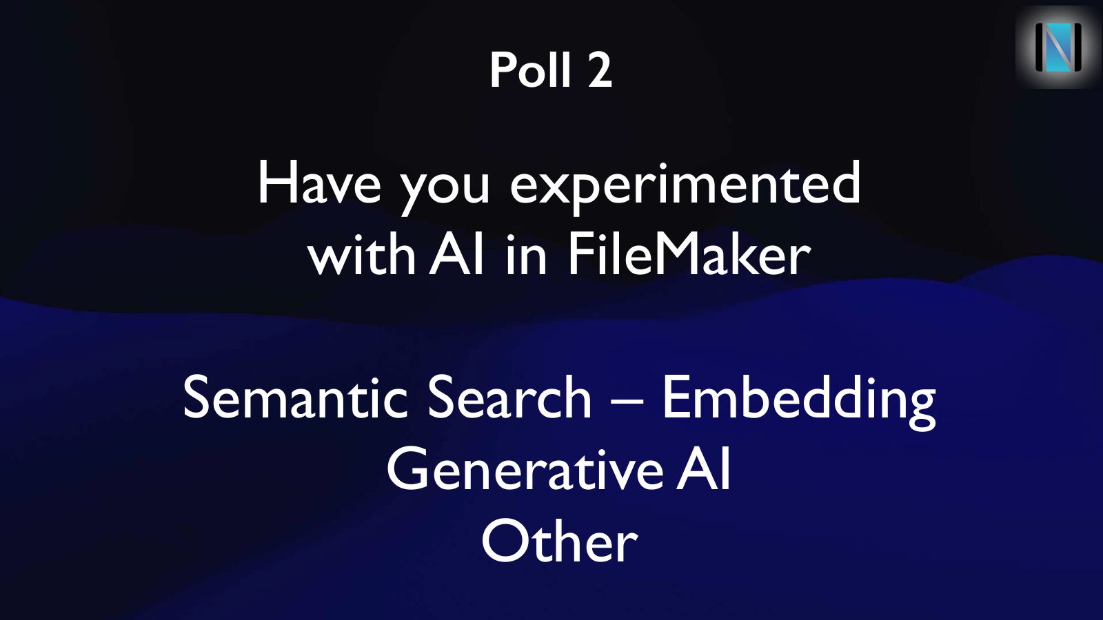 Slide 9: Poll 2