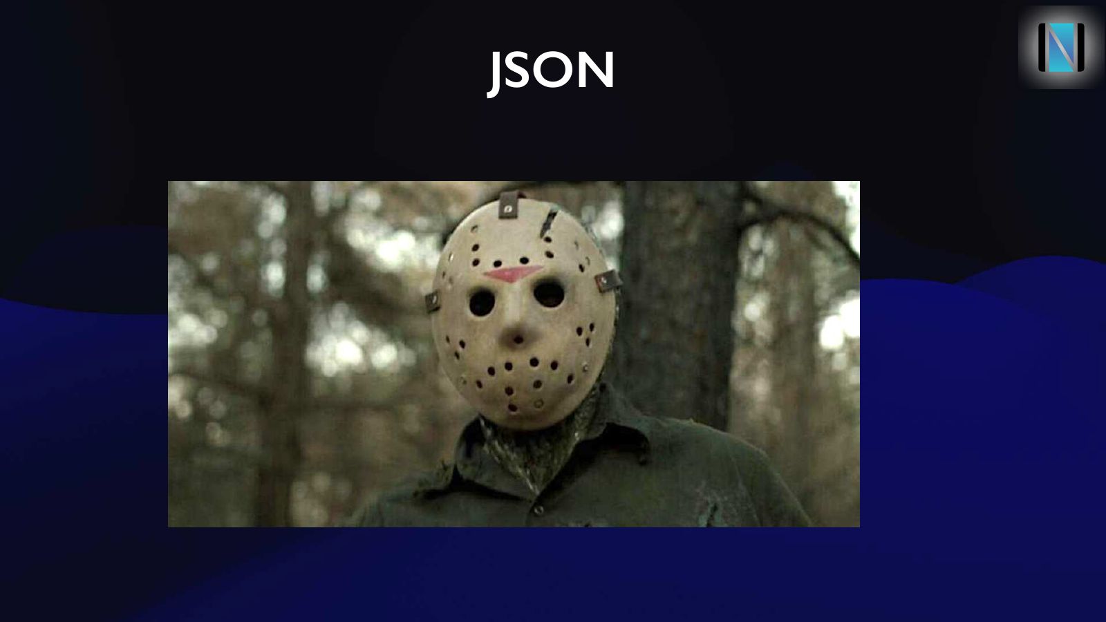 Slide 13: JSON