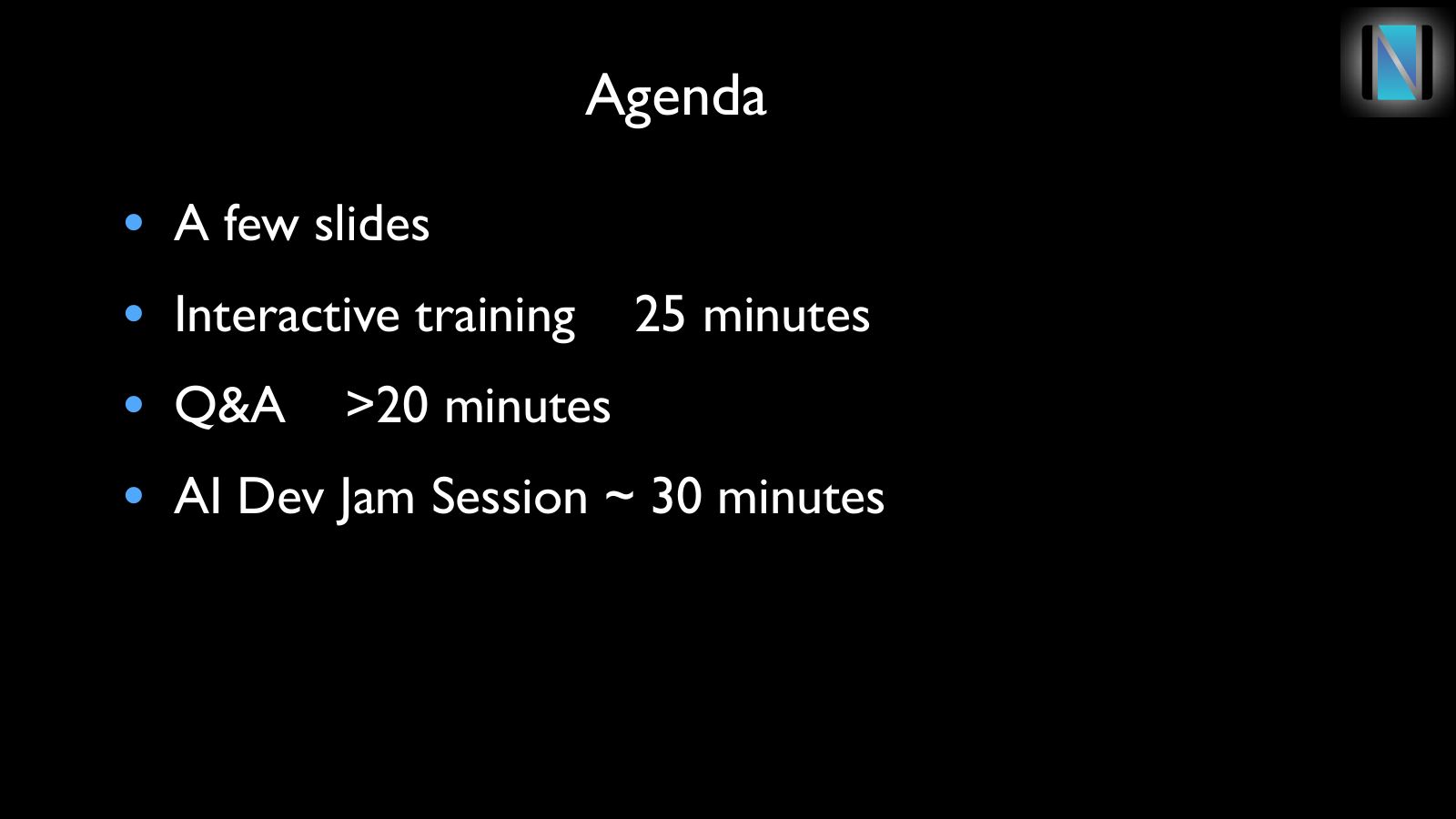 Slide 5: Agenda