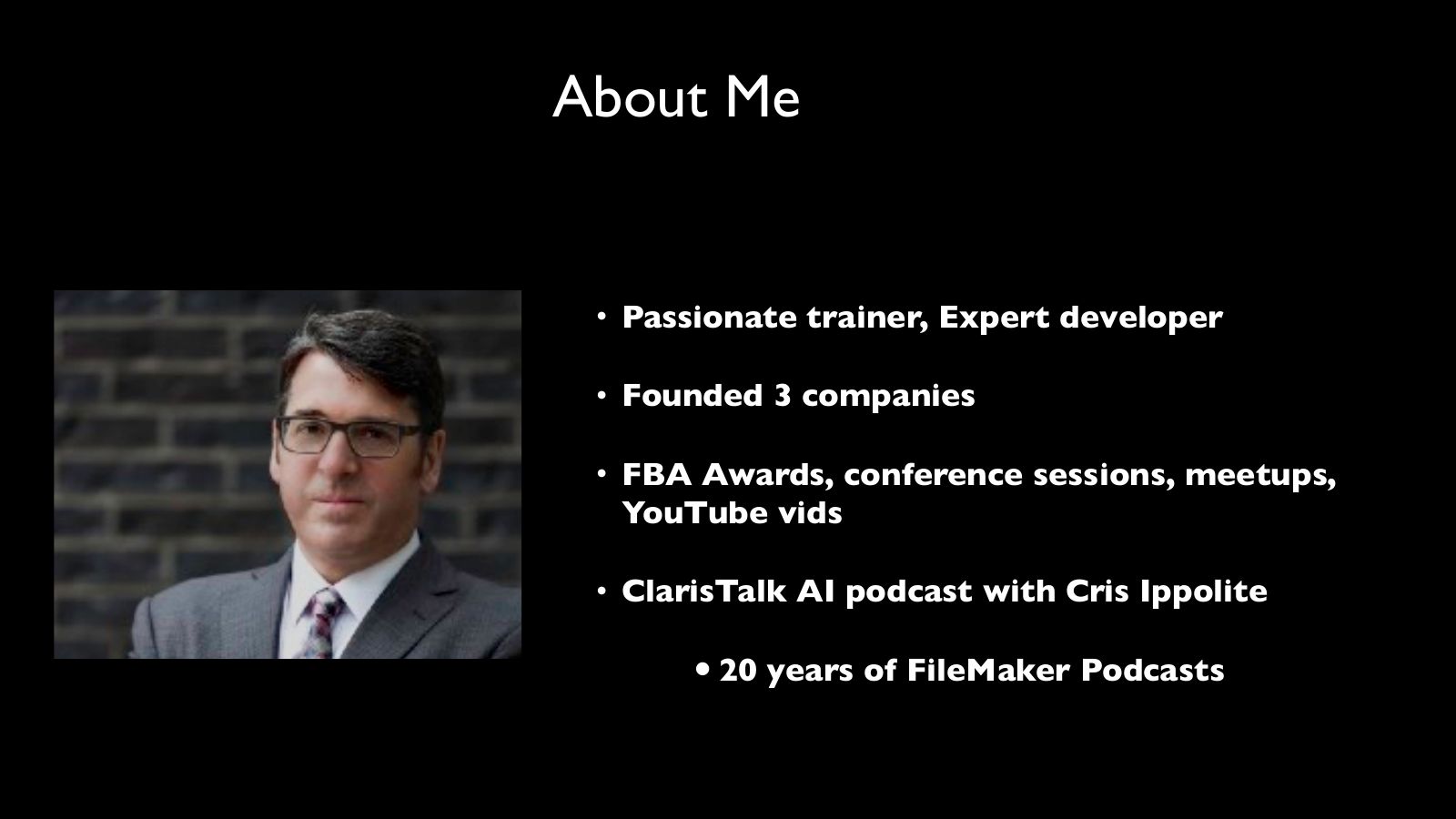 Slide 2: About Me