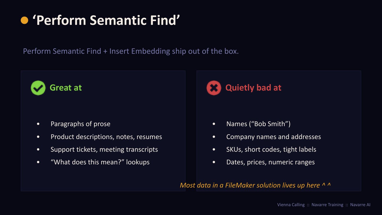Slide 5: ‘Perform Semantic Find’
